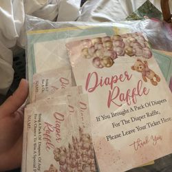 bear baby shower items 