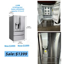 Huge Refrigerator Clearance Sale! 🚚 Brand New/Open-Box LG & Samsung Models – Save over $1,000!