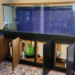 180-Gallon Complete Aquarium w/ Stand, Filter & Equipment