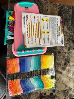 Bracelet Maker with Extra DMC Floss