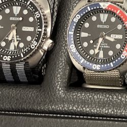 2 Automatic Seiko Diver Watches For Sale 