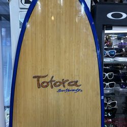 6-6 bamboo Surfboard At Catch A Wave Surf Shop