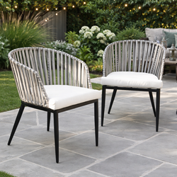 Beand Hee Outdoor Chairs Set of Two