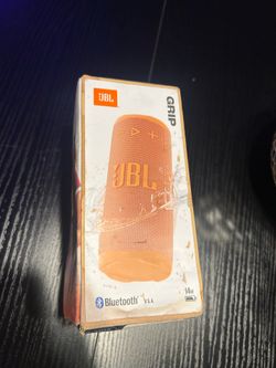 JBL Grip - Compact Bluetooth Speaker with Bold Pro Sound and Ambient Light, up to 14 Hours of Playtime, Water, Dust and Drop-Proof (IP68), & Multi-Spe