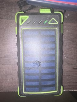 Solar Powered Smartphone Charger
