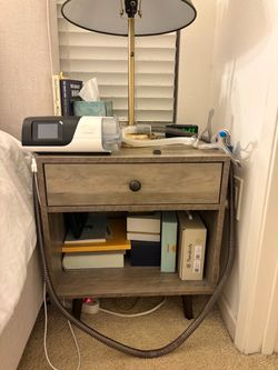 Pair of Rustic Nightstands