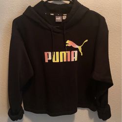Women’s Cropped Puma hoodie