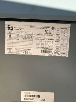 Transformer used