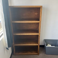 Hardwood Bookshelf 