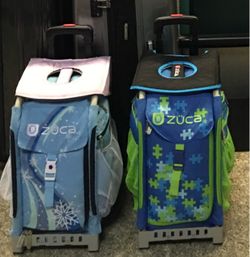 ZÜCA Sport Rolling Bag – Ice Skating / Figure Skating+  Seat Cushion