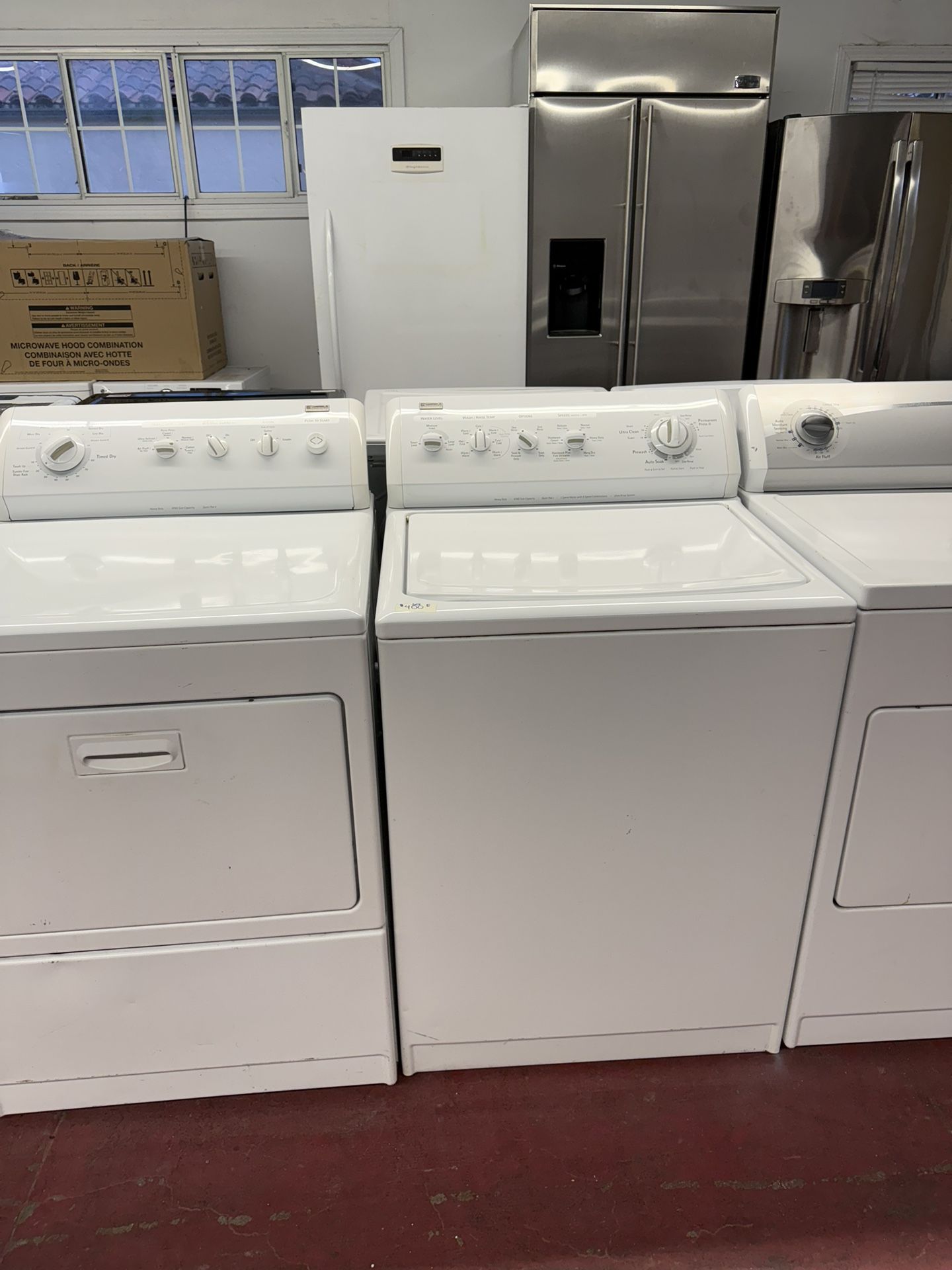 Washer And Dryer