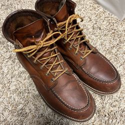 Red Wing Moc Toe 875 Boots; Size 10