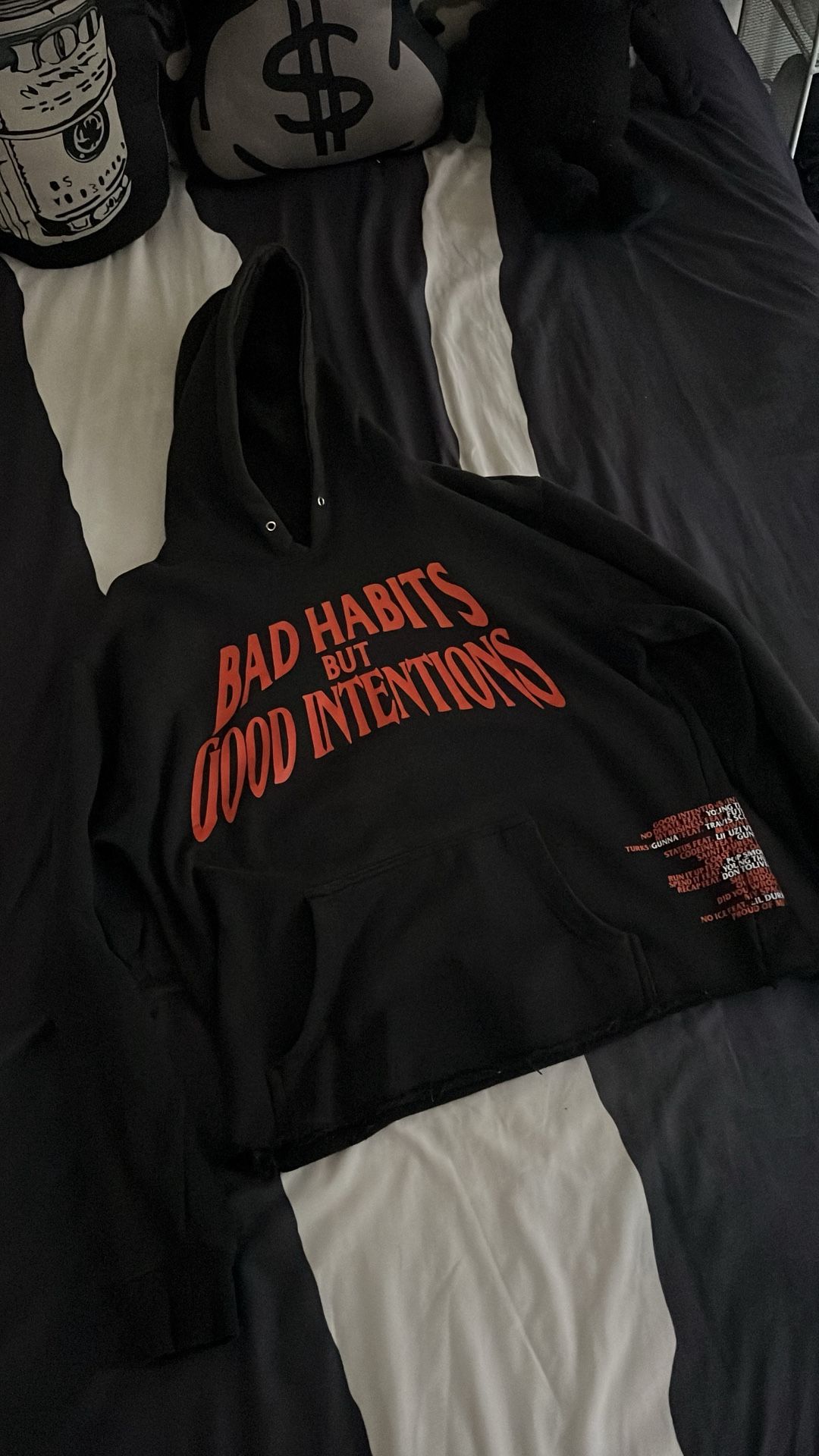 Vlone Crop Hoodie