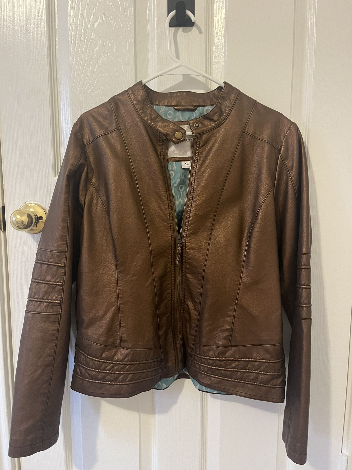 Women’s Metallic Brown Jacket