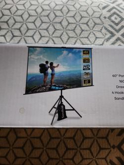 Portable Projector Screen 60" by VFORMA