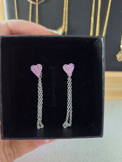 Aretes de plata italiana 925