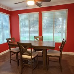 Counter height dining set