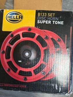 Hella super tone disc horn brand new open box