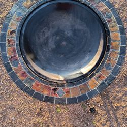Nice Garden Fire Pit With Mosaic Pattern Great For Any Decorative Or Yard Accent