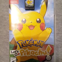 Pokemon Let's Go Pikachu Nintendo Switch 