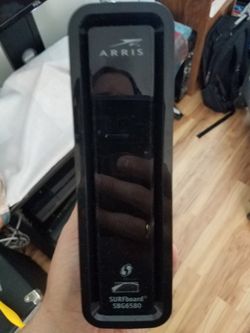 Netgear modem and router