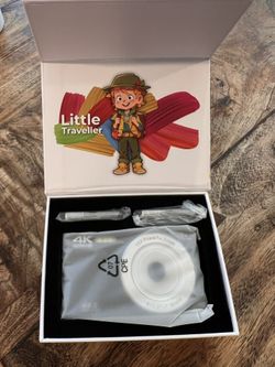 Little Traveler Digital Pocket Camera 4K Ultra HD up to 128GB, Kids Vlogging NIB