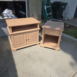 Media Table And End Table Set