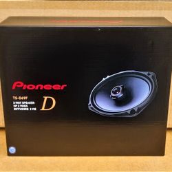 Pioneer Car Speakers Set D-Series 6"x9" 2-Way Coaxial Speaker System 330 Watts TS-D69F 🚨 Payment Options Available 🚨 No Credit Needed 🚨 