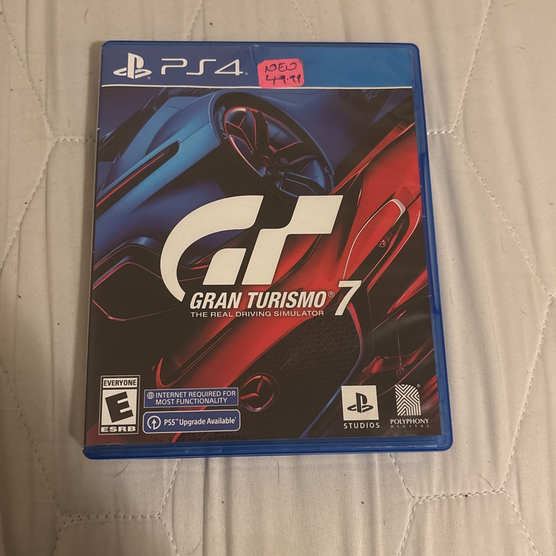 PS4 Games Gran Turismo 7,prey ,and Anthem