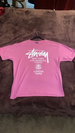 Mens Large Stussy World Tour Tee Size Large
