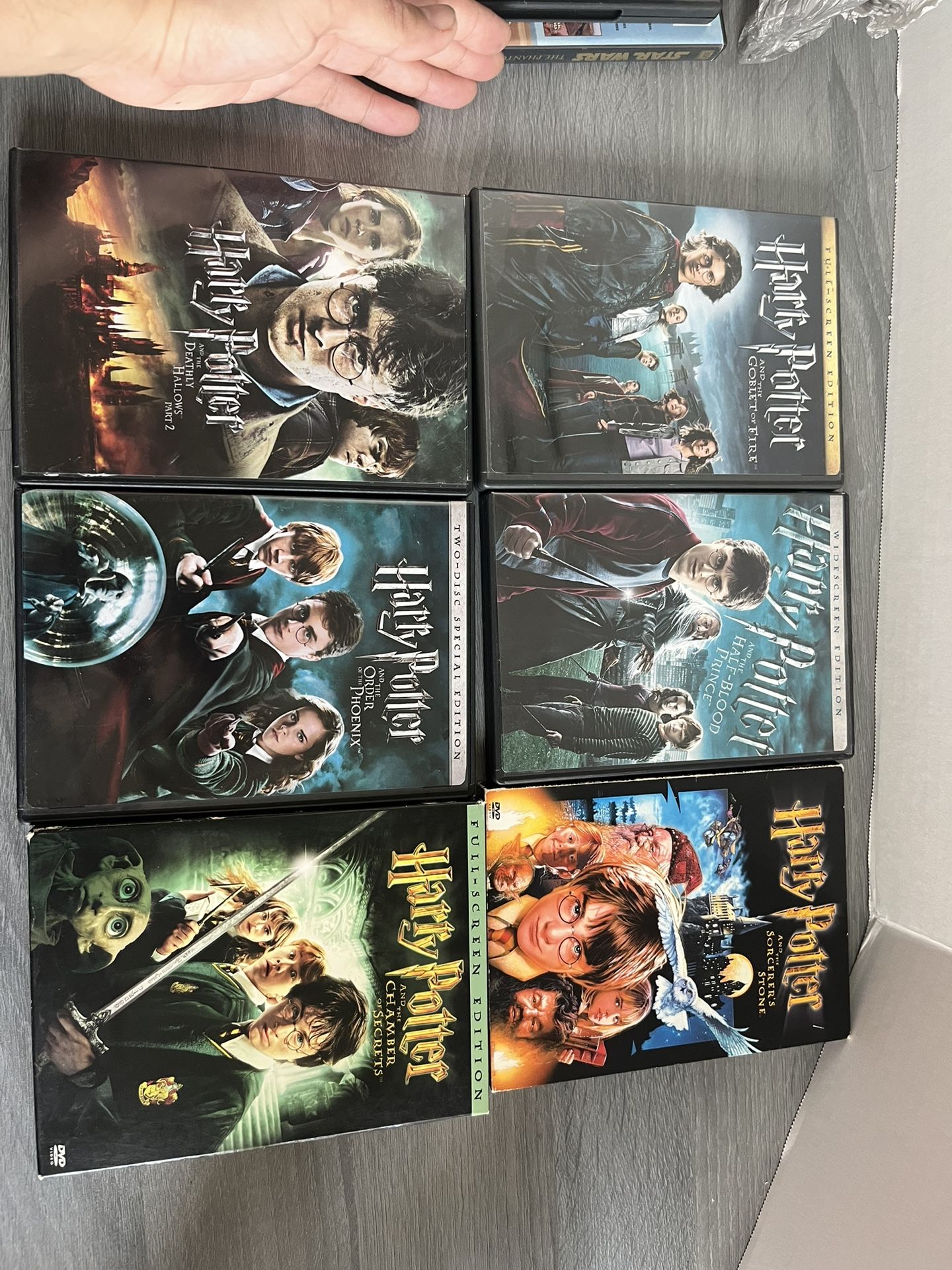 Harry Potter DVD Movie Bundle (7-Disc Set)