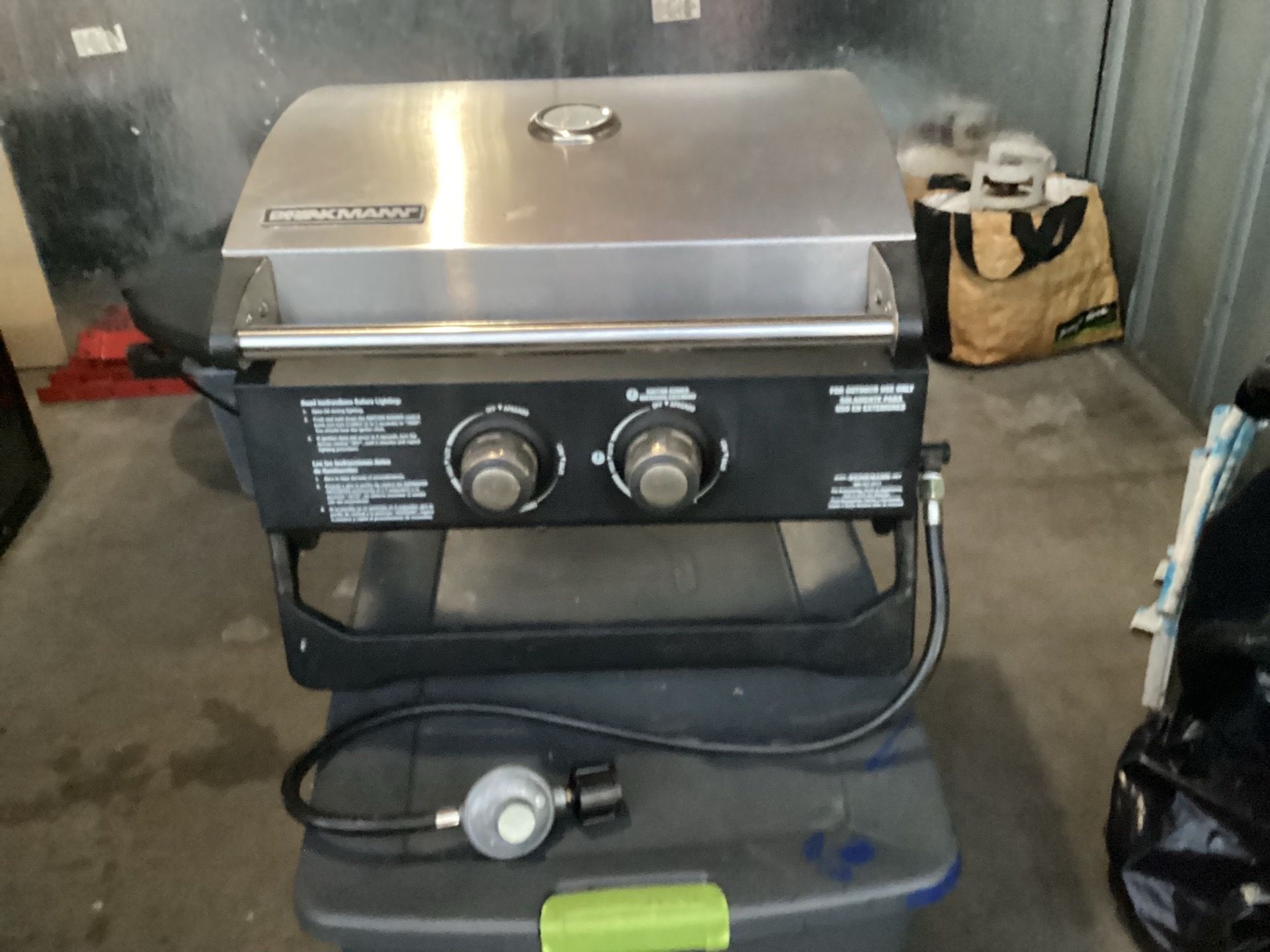 Brinkman two burner barbecue