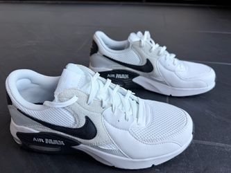 New Nike Air Max Excee White Black Sneakers