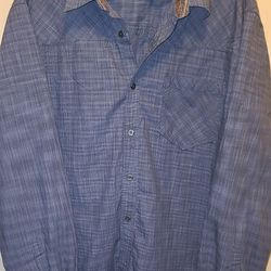 Royal Robbins XL Men's button up dress shirt like new