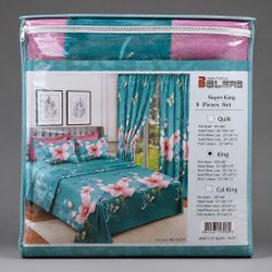 Bolero Home Fashion King 8-Piece Bedding Set