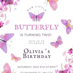 Any Theme/Event Digital Invitations