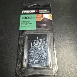 Arrow 160457 1" Wire Nails, 100 Pcs. New
