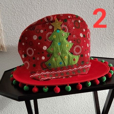 Jumbo Size Christmas Top Hats 