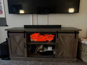 Farmhouse Living Room Set (tables + Entertainment Center)