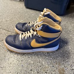 Custom Nike Air Force 1 High Tops - Size 11.5