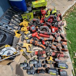 Lots Of Power Tools For Parts ( NOT WORKING )