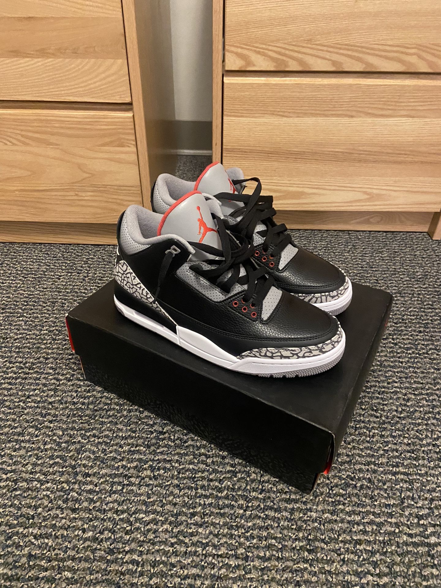 Jordan 3 Black Cement