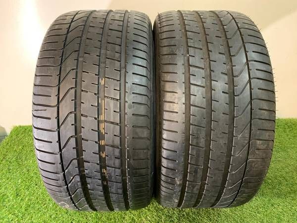 Q145 325 30 21 Pirelli Pzero Run Flat - 2 used tires 325/30R21