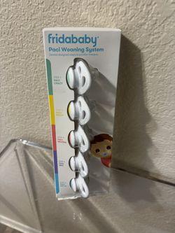 Frida Baby Silicone Paci Weaning System, BPA Free, Latex (5,091) Free