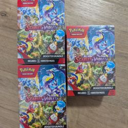 Scarlet & Violet Base Booster Bundles