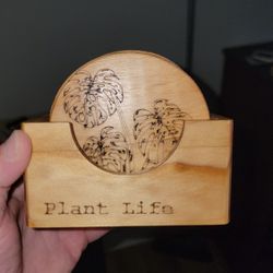 Plant Coasters Custom Made