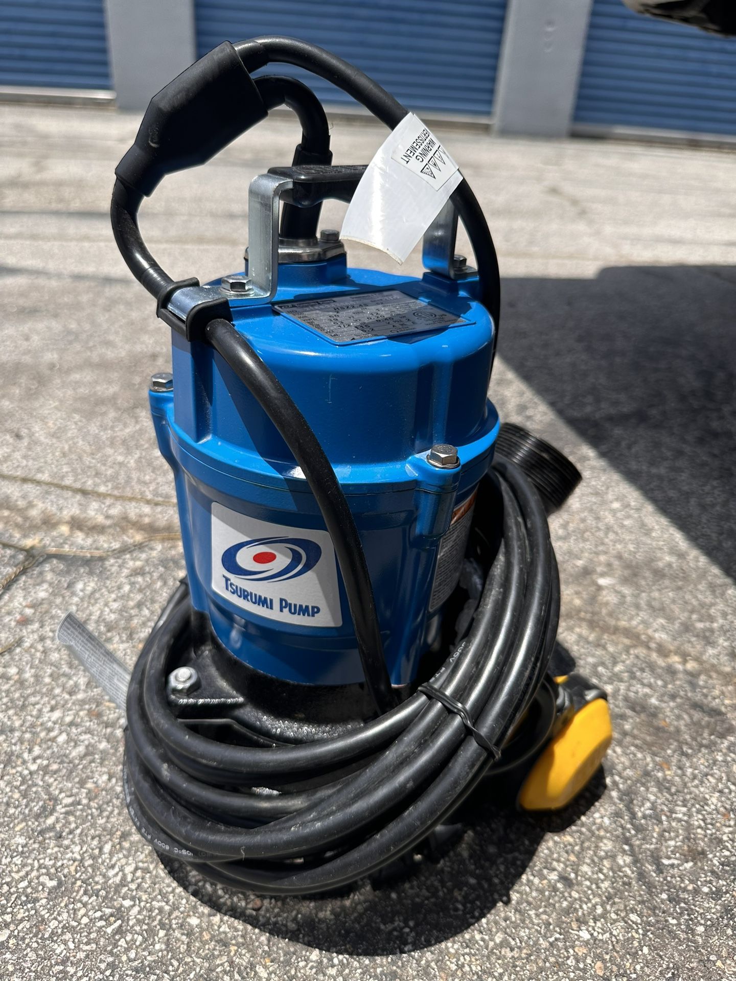 TSURUMI 2’ Automatic Submersible pump