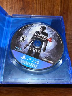 Clean PlayStation 4 & 5 PS5 PS4 Video Game Uncharted 4 A Thief's End