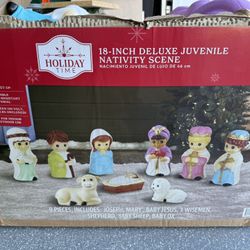 Outdoor Nativity Set - Christmas Decorations 