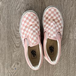 Kids Pink Vans size 3